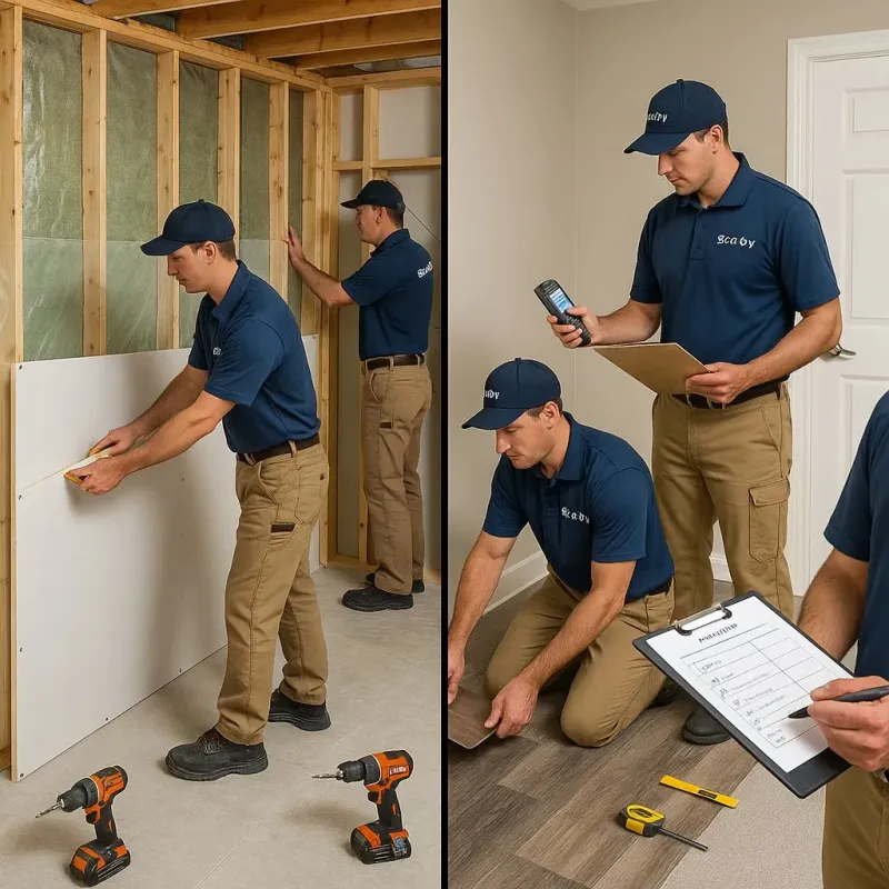 Repairs and Reconstruction process in Scranton, PA