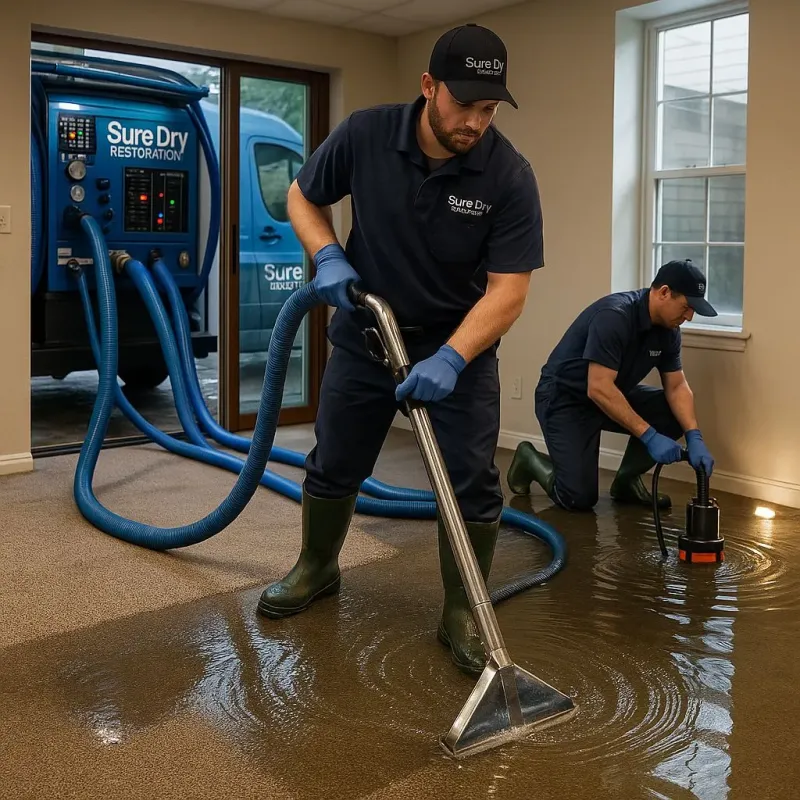 Water Extraction and Removal process in Scranton, PA